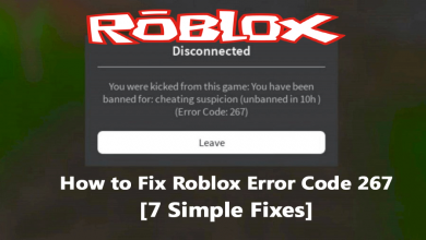Photo of How to Fixed Roblox Error Code 267 In 2020