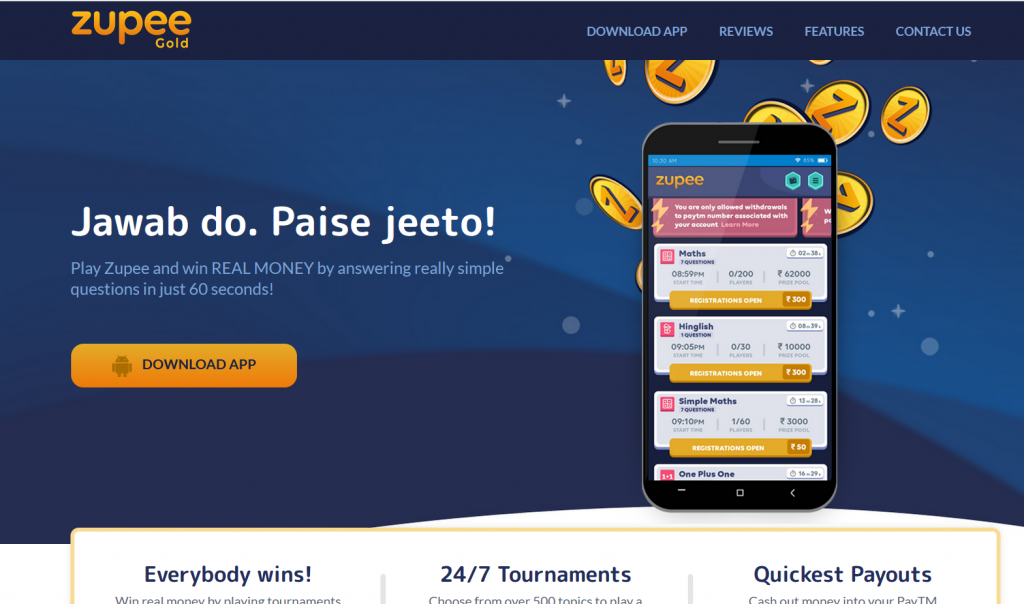 Free Paytm Cash Earning Apps/Games