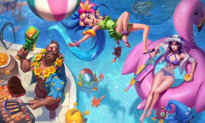 7 Top Best Pool Party Skins in League of Legends