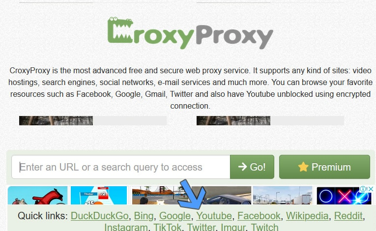 Unblock YouTube Videos with CroxyProxy YouTube